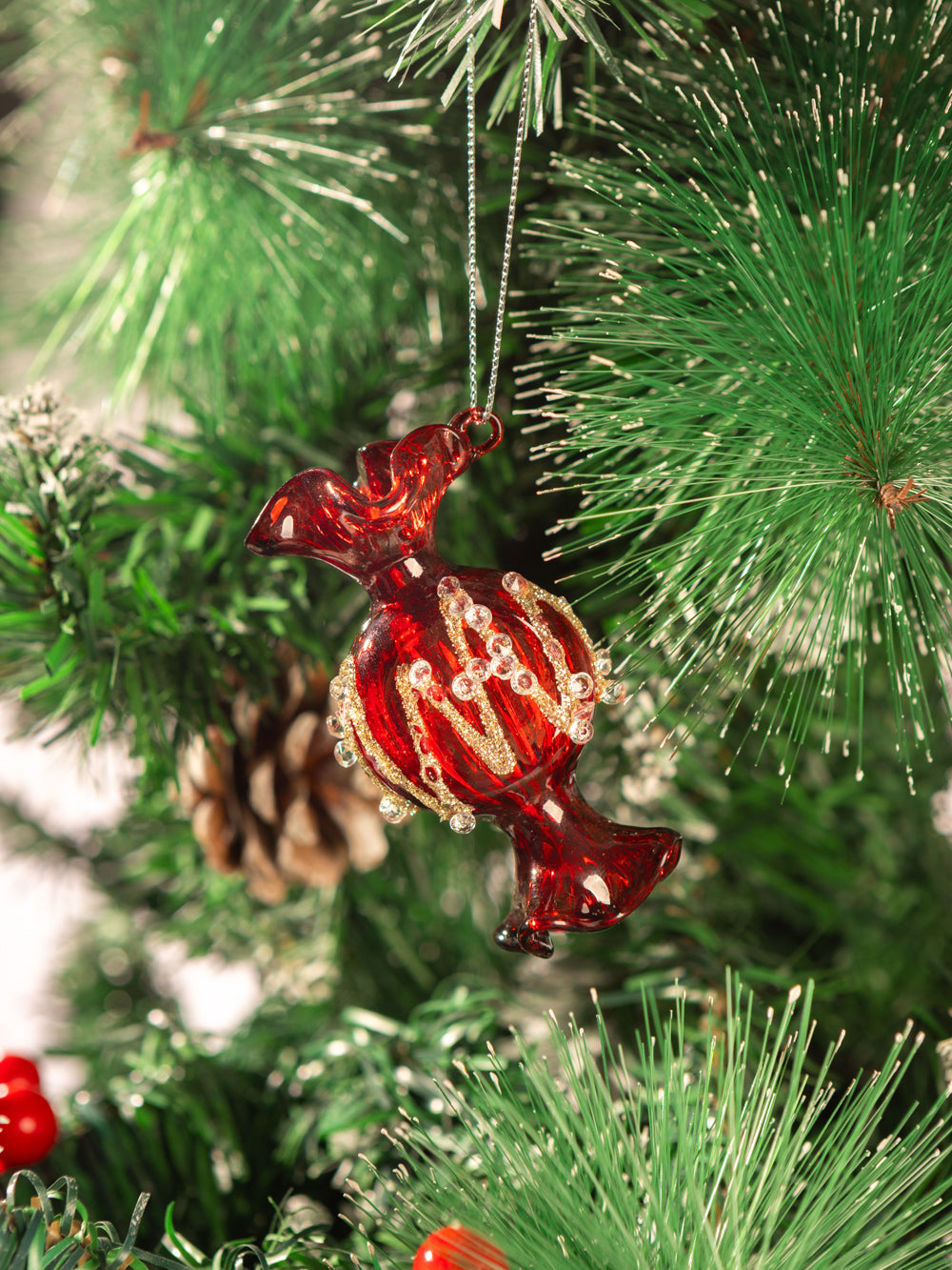 CANDY ORNAMENT 3.1IN