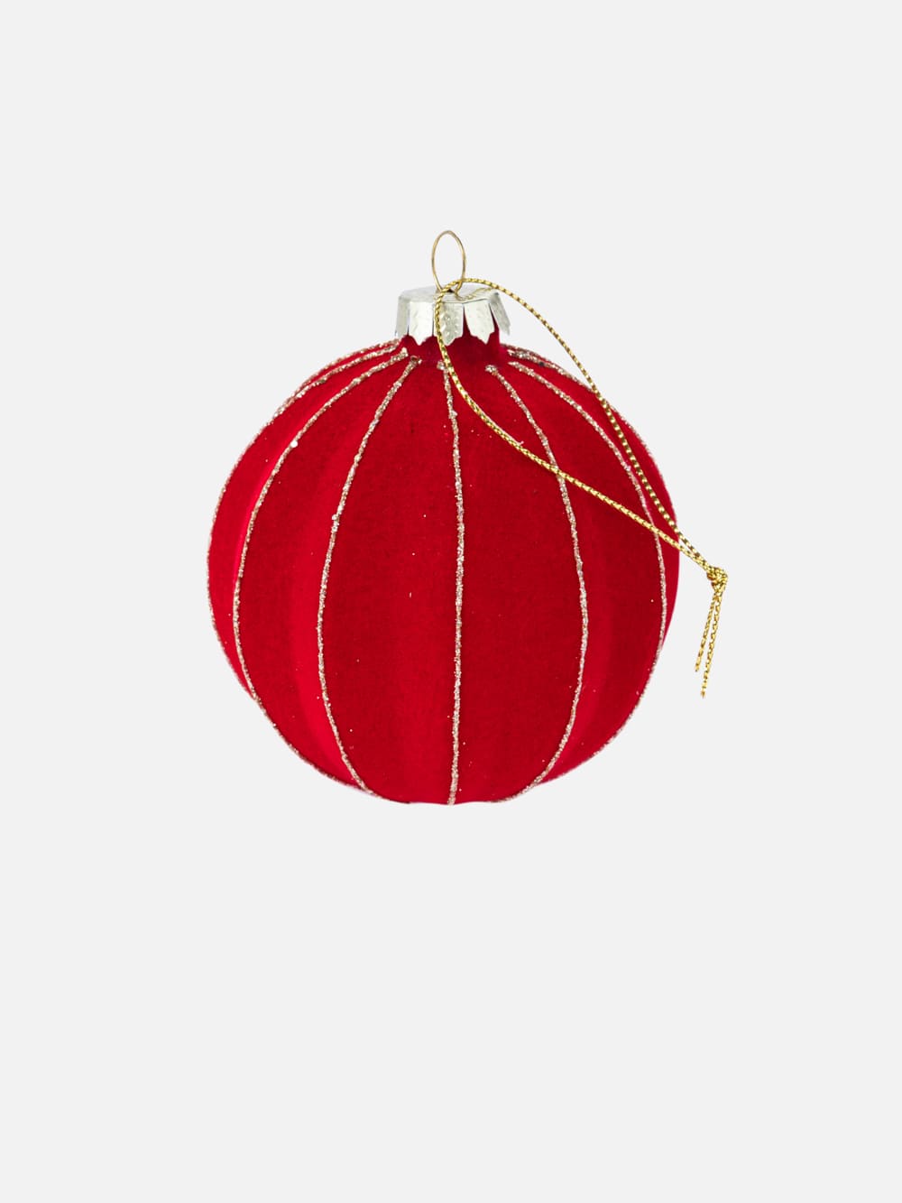 RED VELVET ORNAMENT 3.14IN