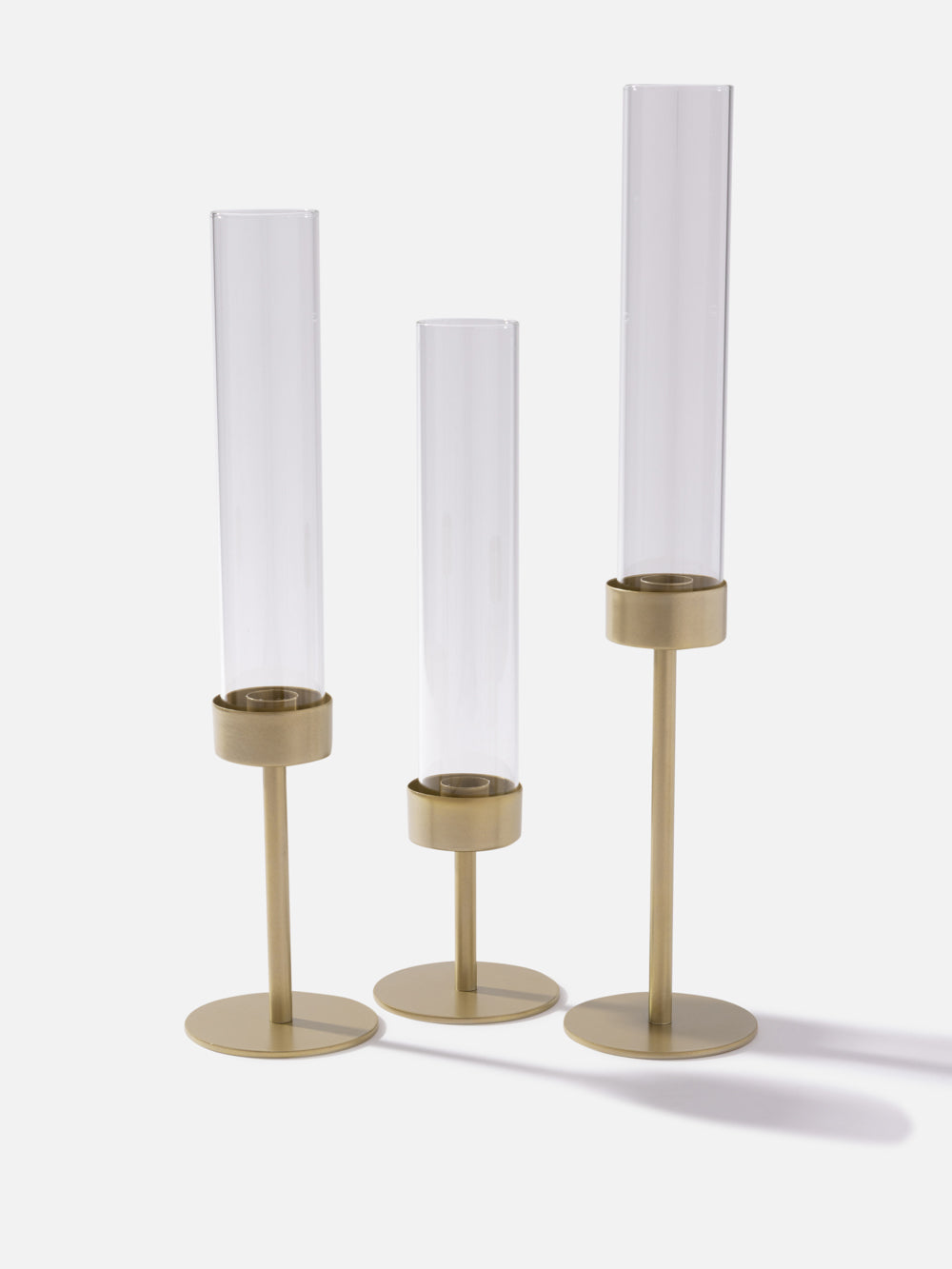 SET OF 3 CANDLE HOLDERS