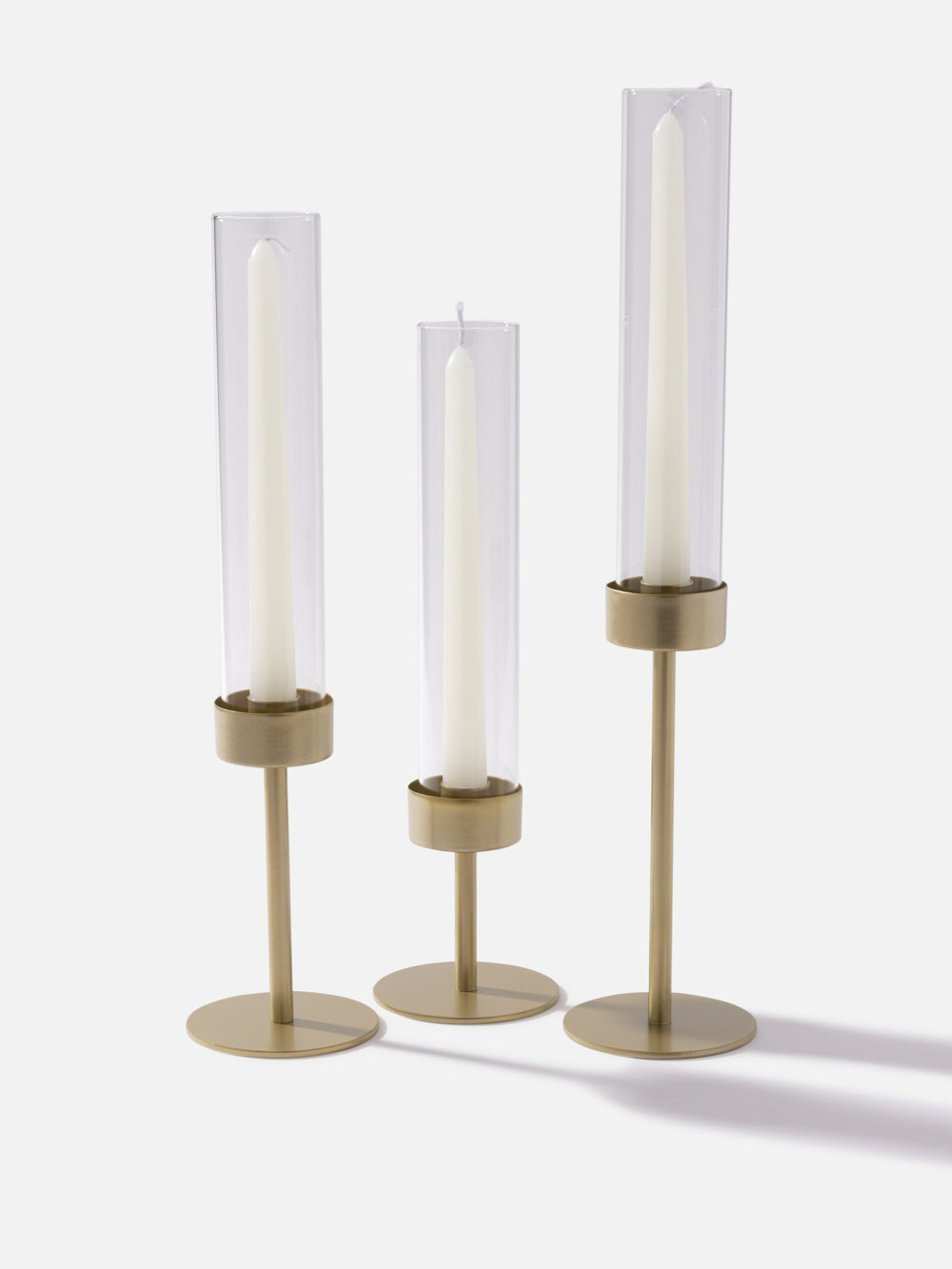 SET OF 3 CANDLE HOLDERS