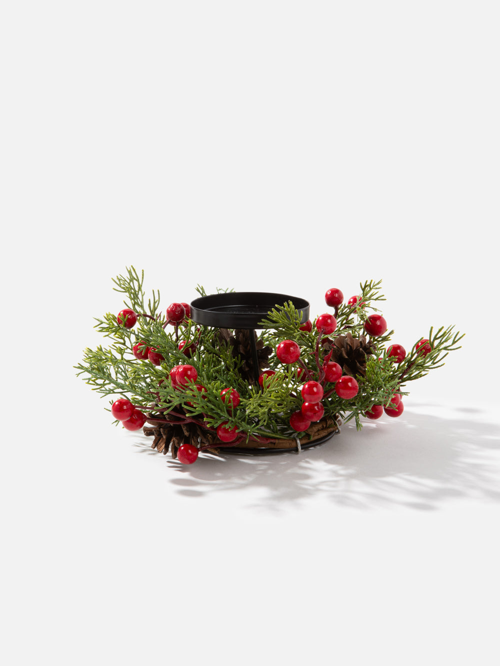 CHRISTMAS CANDLE HOLDER 11.8IN