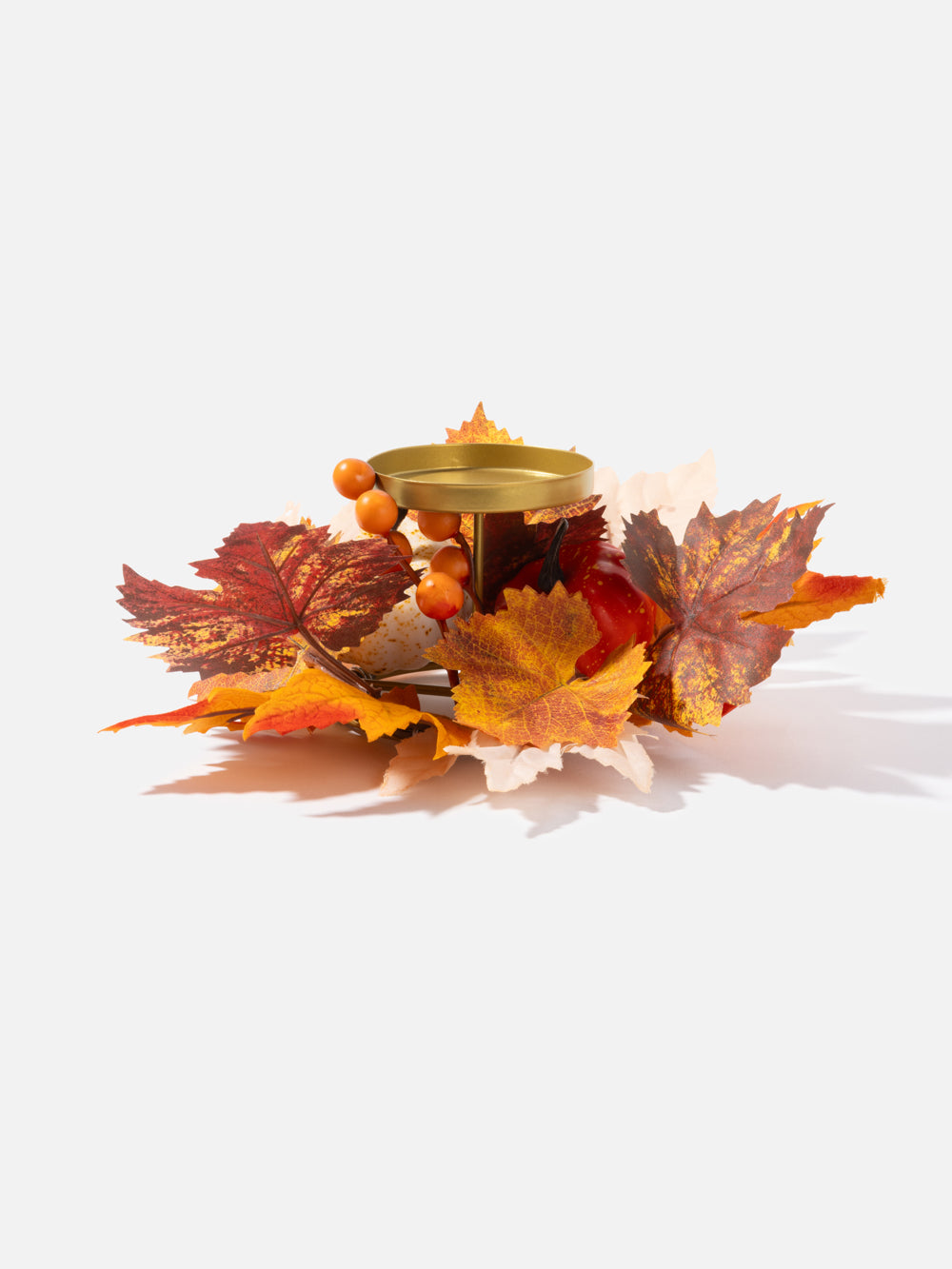 FALL CANDLE HOLDER 11.8IN