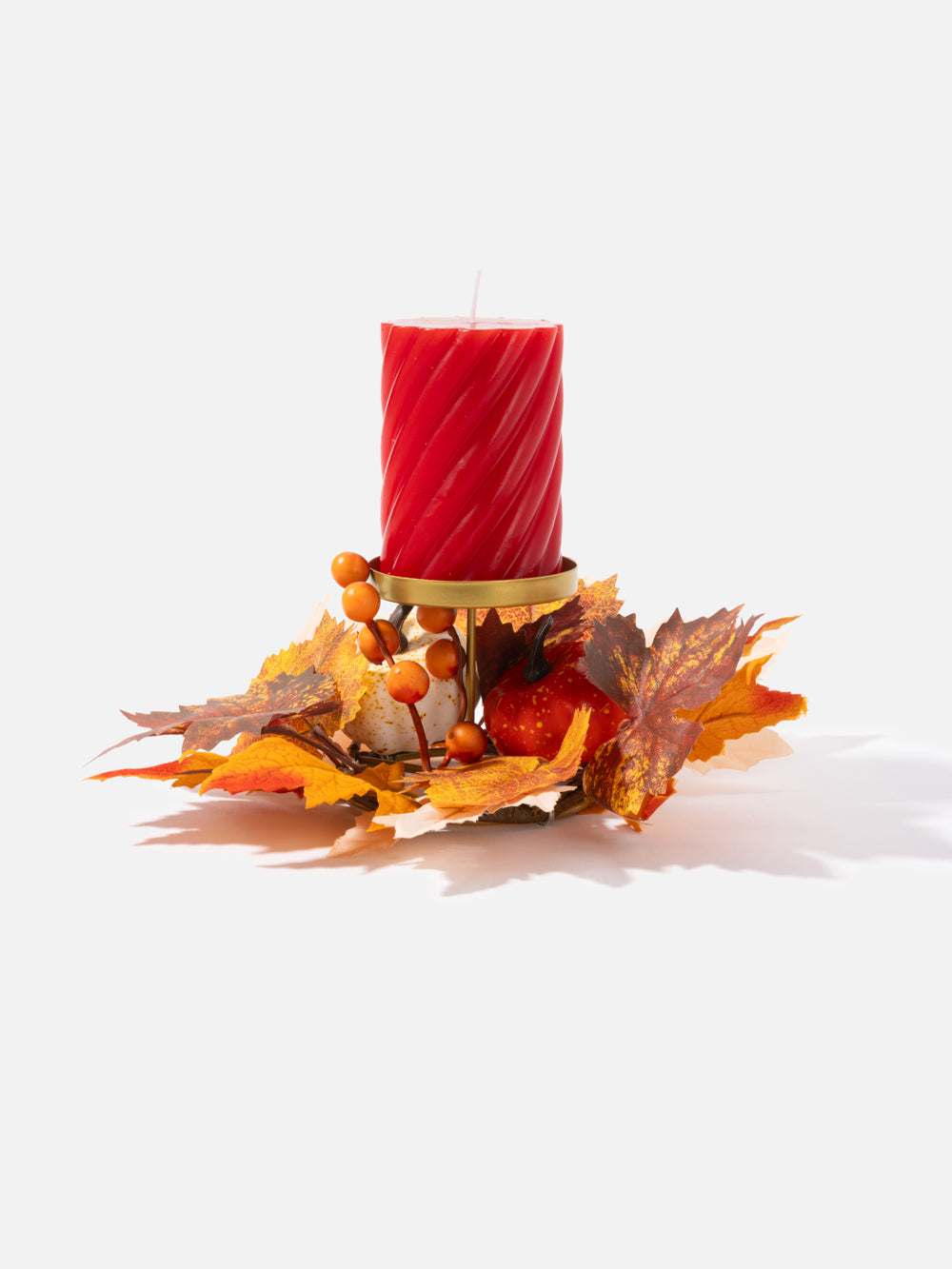 FALL CANDLE HOLDER 11.8IN