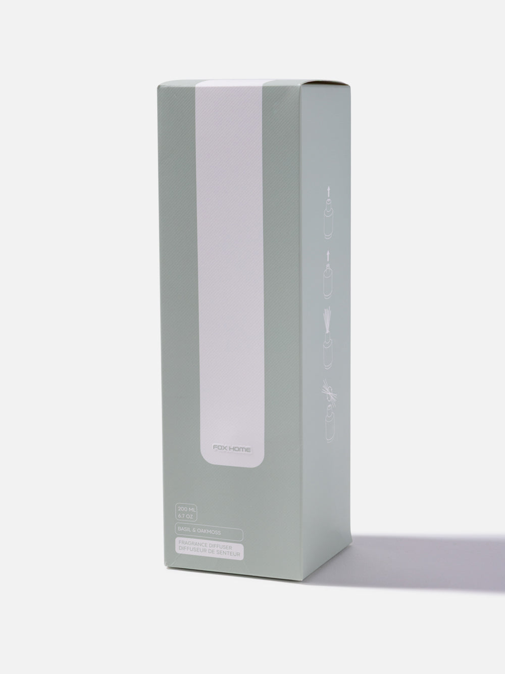 GLASS PERFUME DIFFUSER 6.7OZ