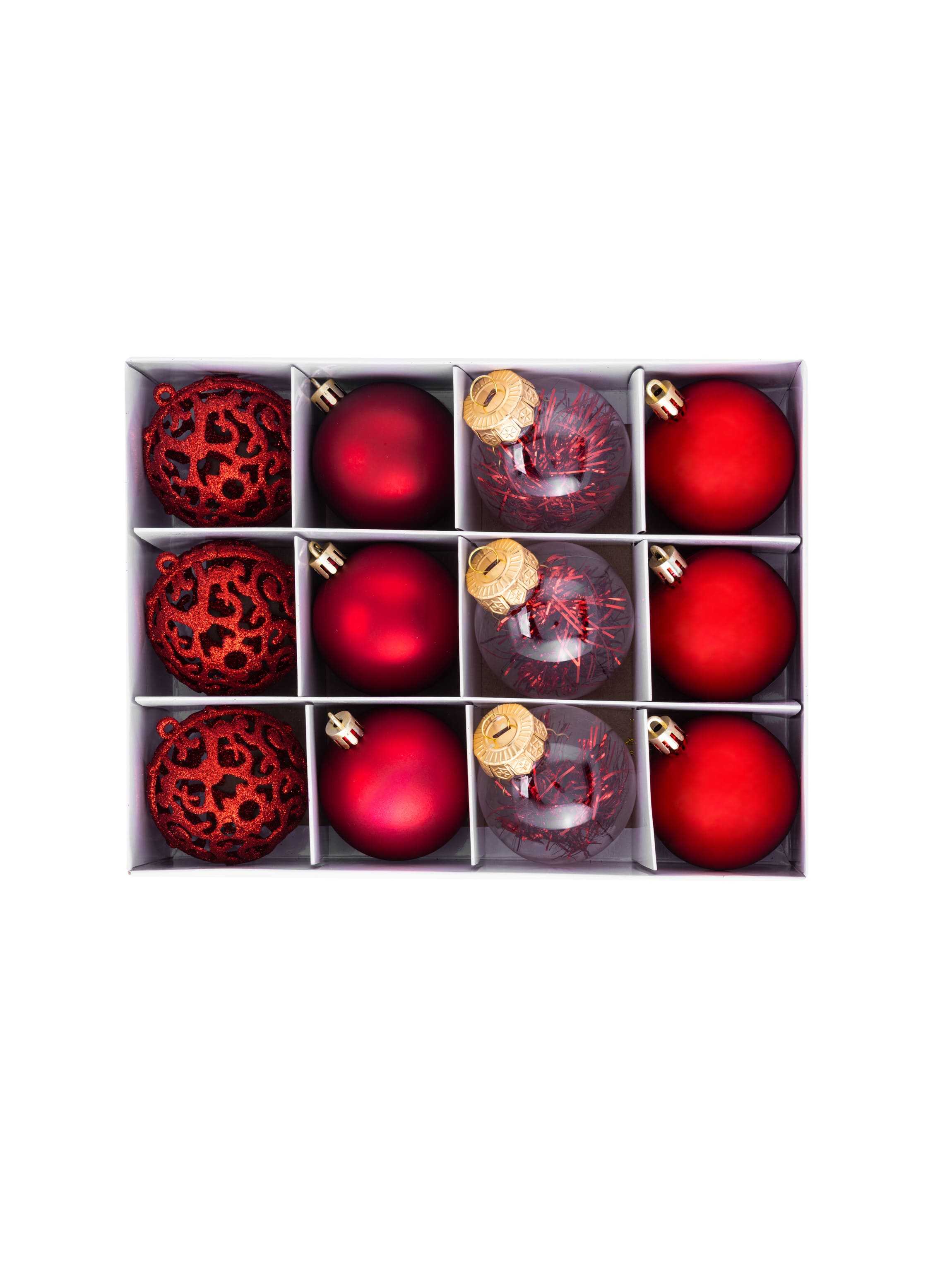 ORNAMENT SET - 12 PCS IVY