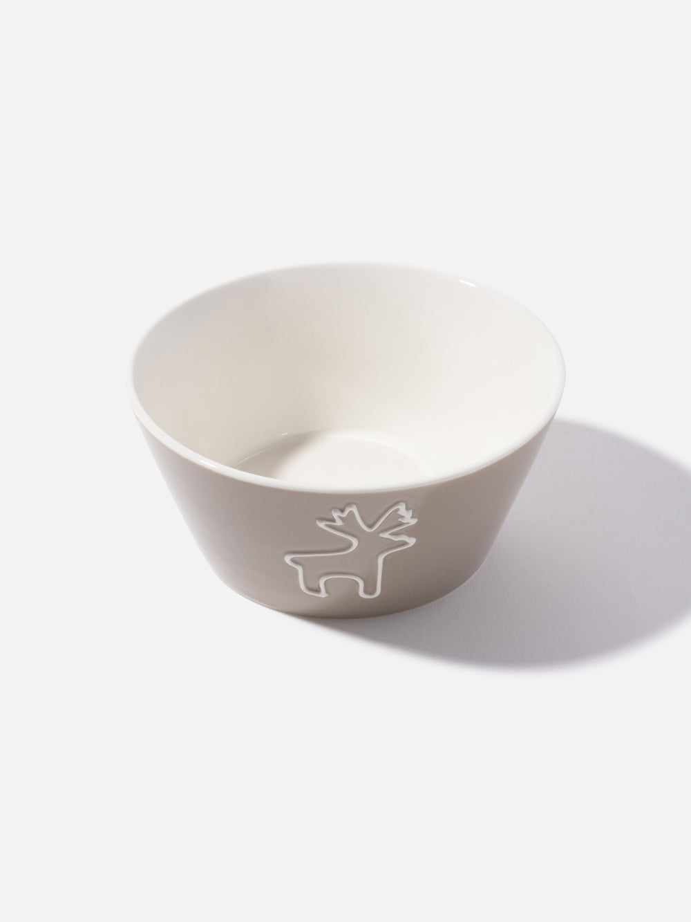 CHRISTMAS DEER BOWL 5.6IN
