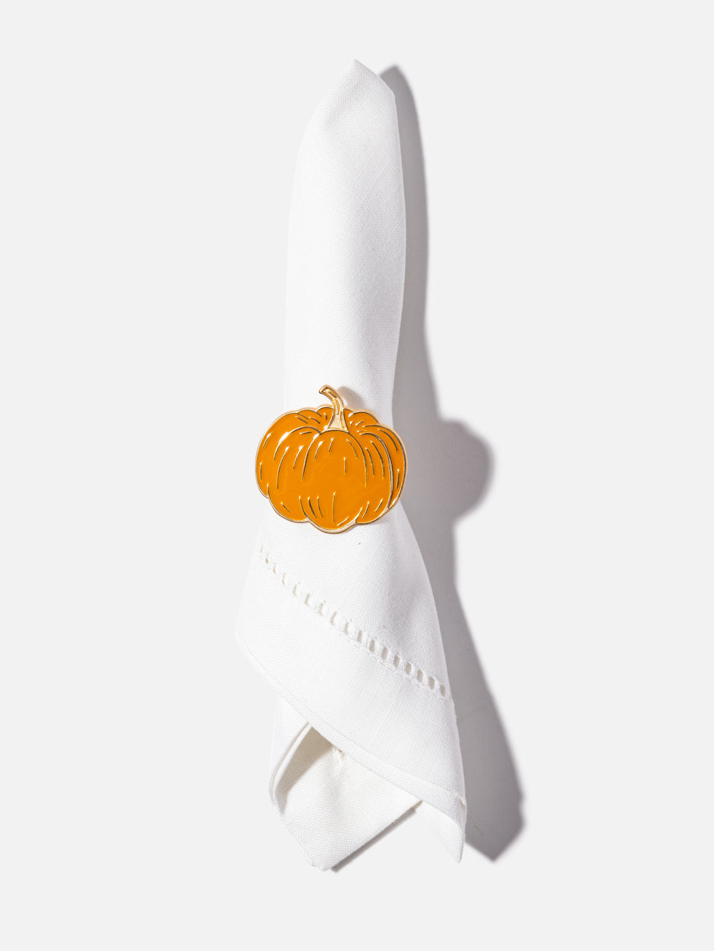 PUMPKIN NAPKIN HOLDERS SET X 4