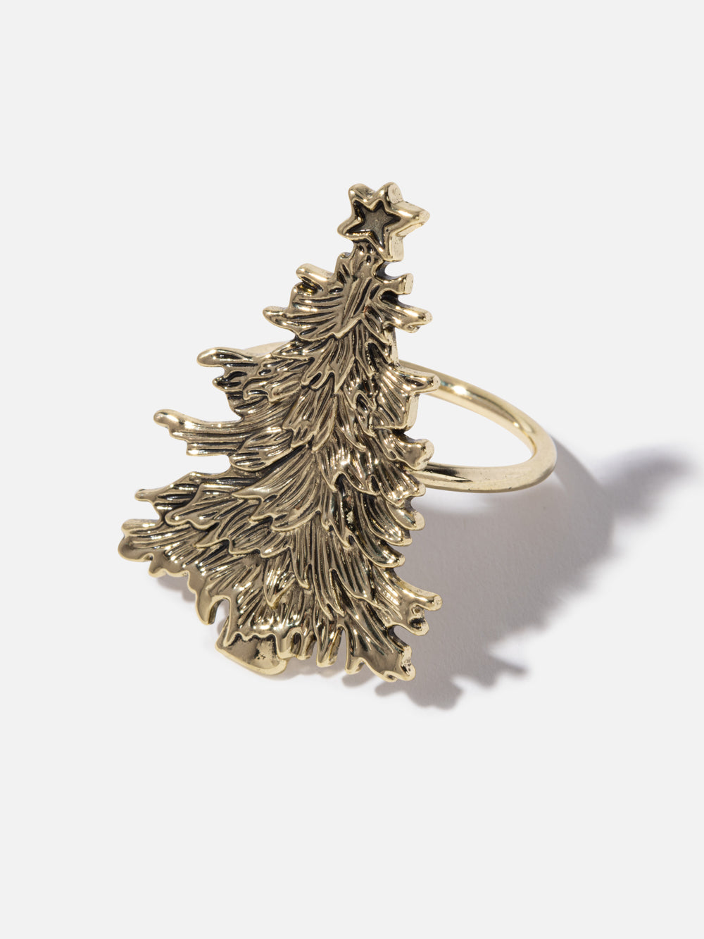 GOLD TREE NAPKIN RING 2.1IN