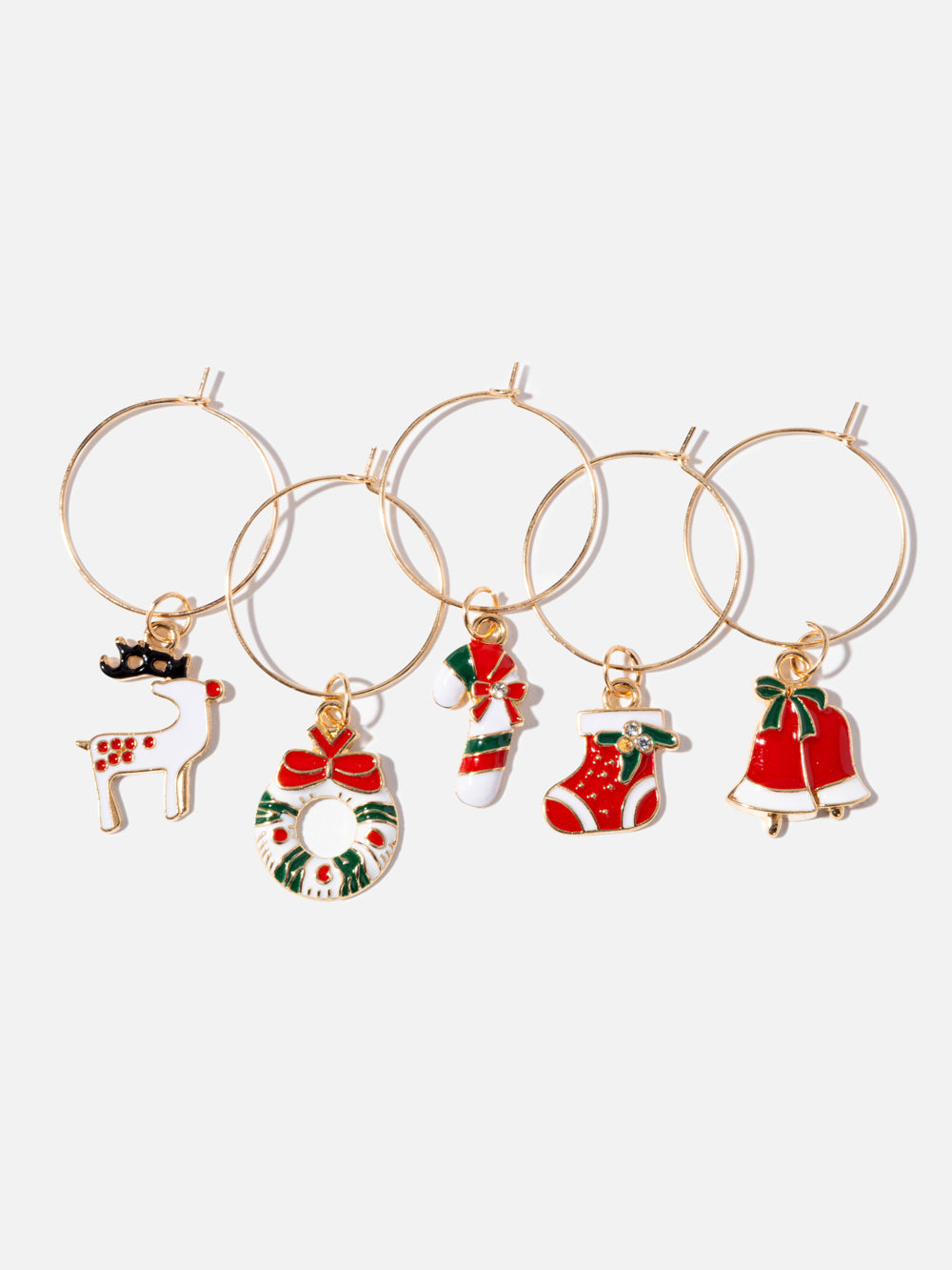 WINE STOPPER & 5 CHARMS SET