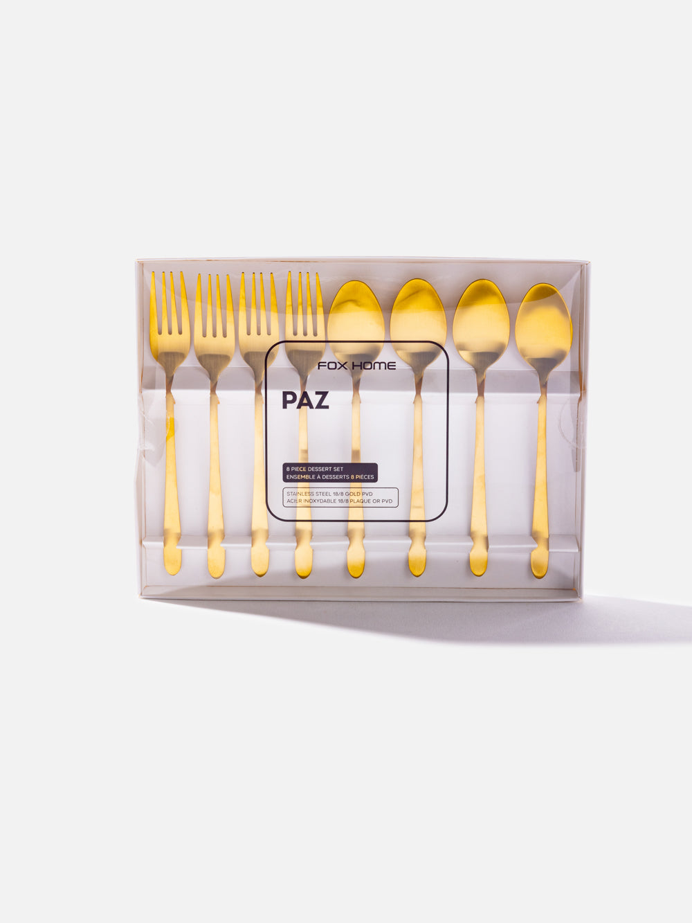 SET OF 8 DESSERT CUTLERY