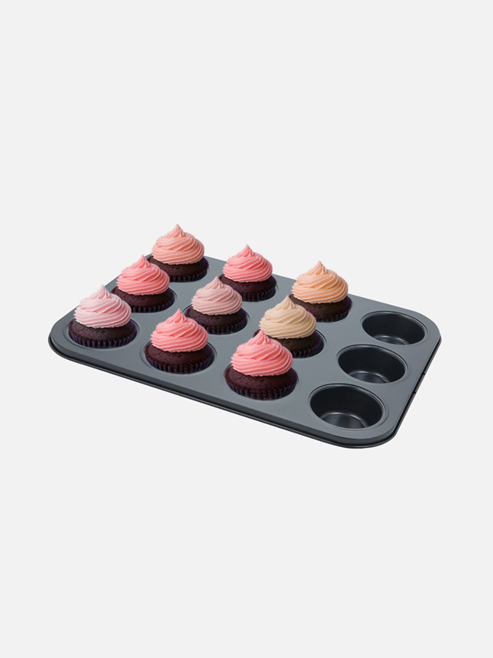 12 Cupcake Baking Pan With Lid - FOX HOME CA STORE