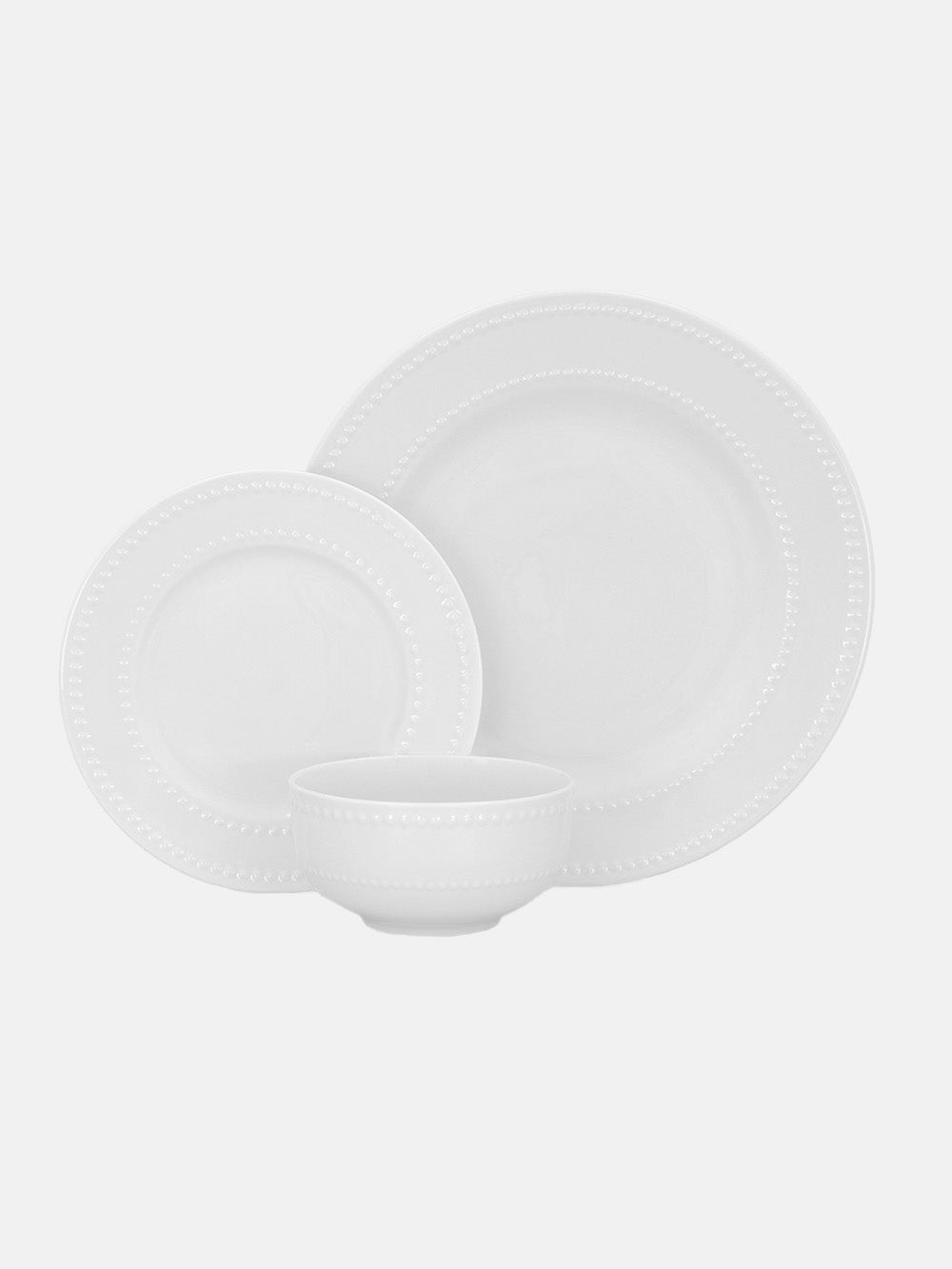 Dots Porcelain Salad Plate