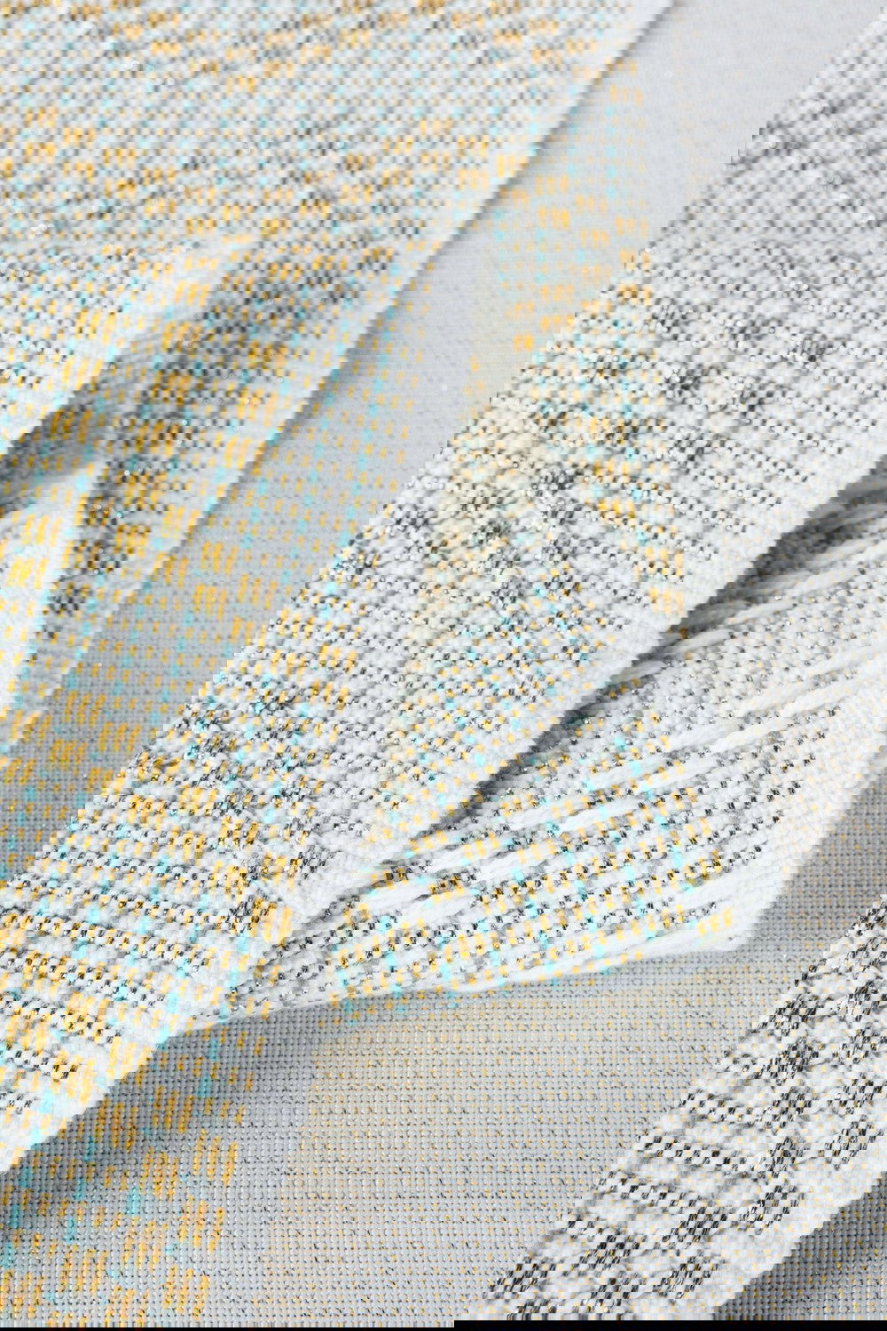 Aqua table Runner - FOX HOME CA STORE