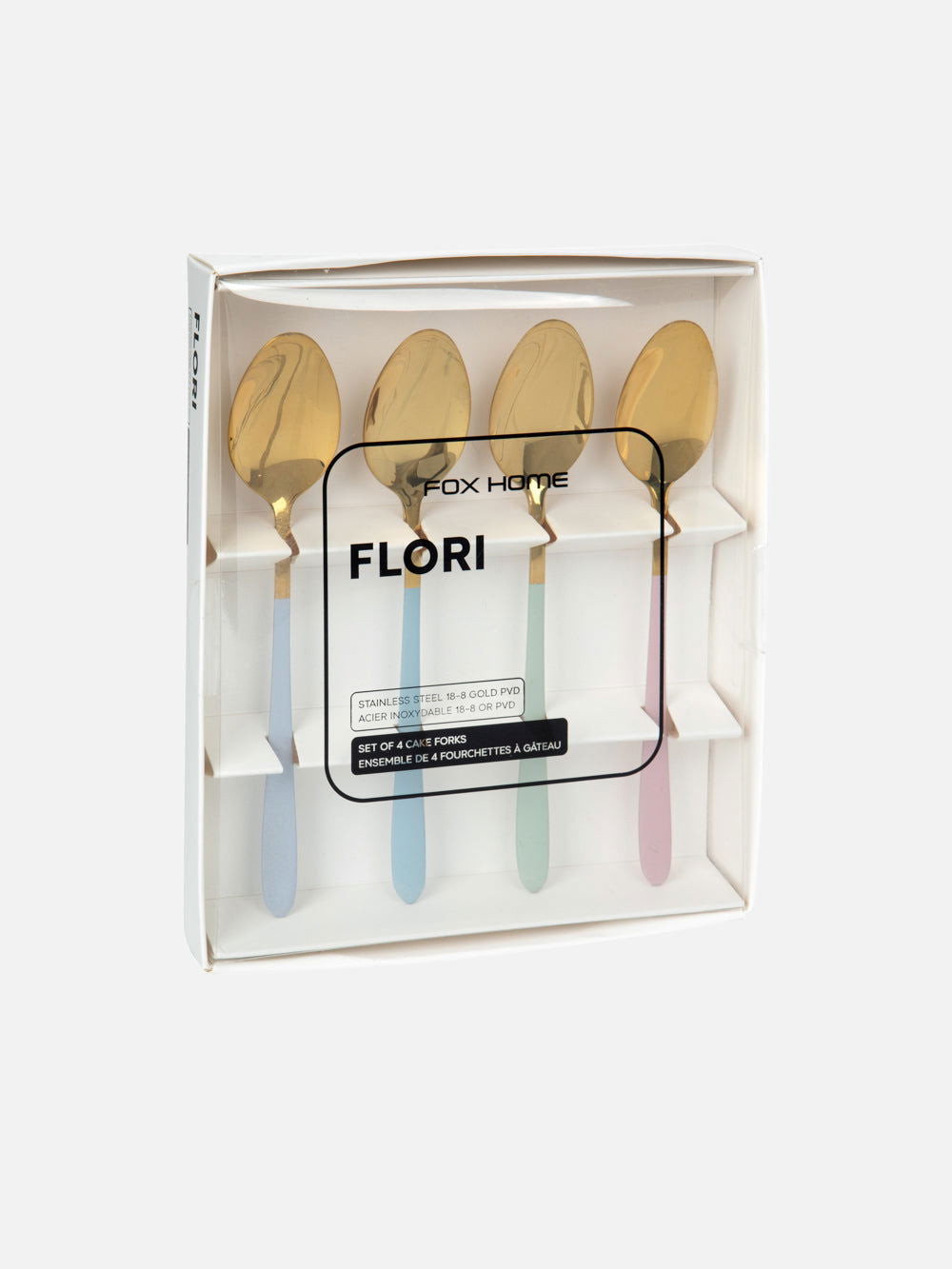 Flori 4-Piece Teaspoon Set - FOX HOME CA STORE