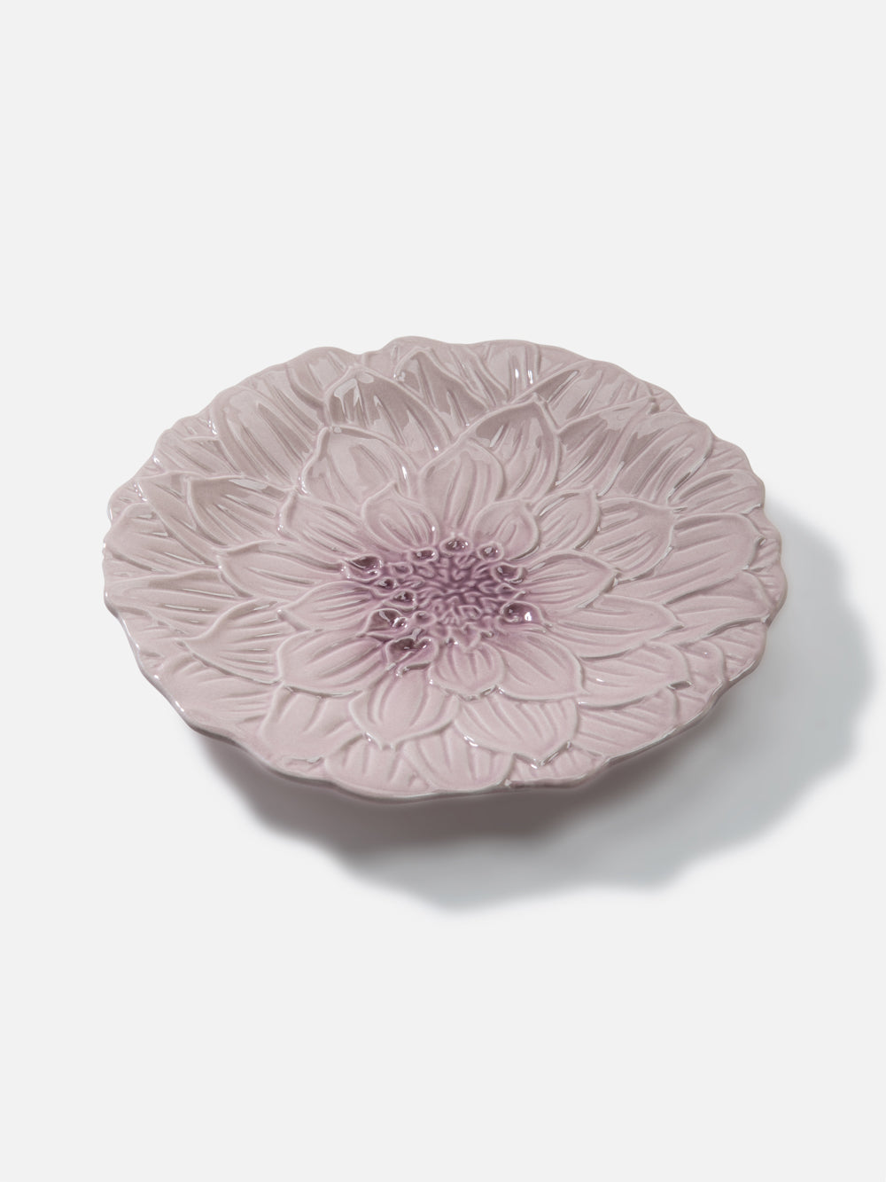 Flowery dessert Plate - FOX HOME CA STORE