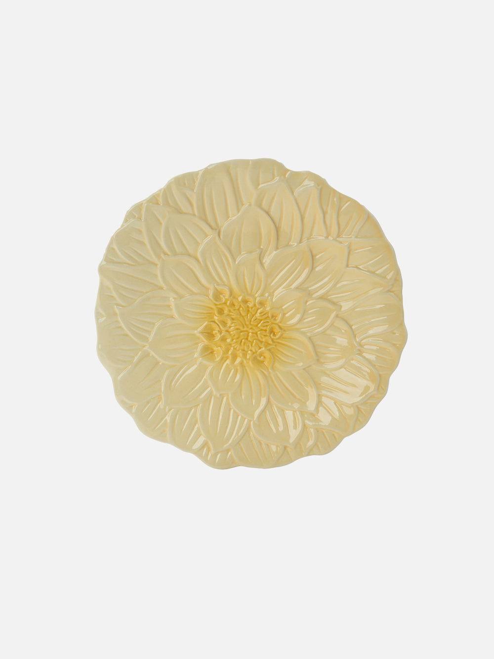 Flowery dessert Plate - FOX HOME CA STORE