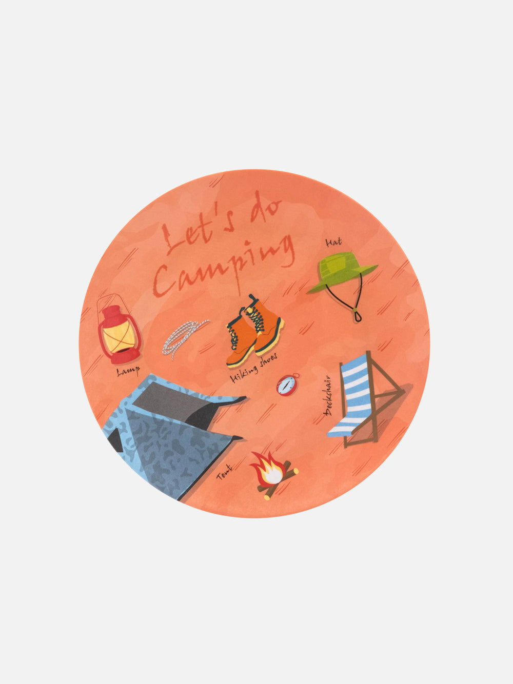 Party Melamine Salad Plate - FOX HOME CA STORE