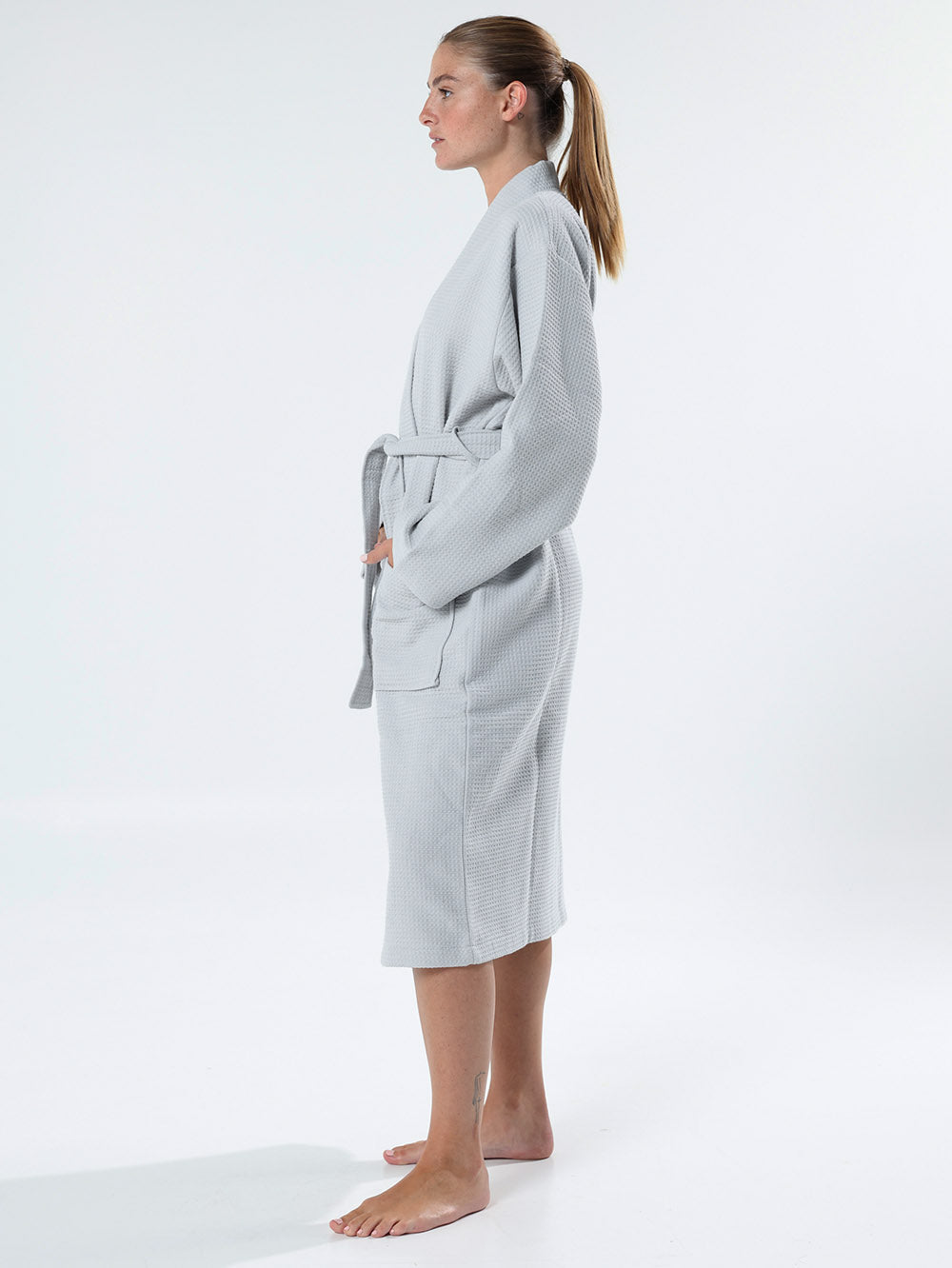Relax Piqu Bathrobe - FOX HOME CA STORE