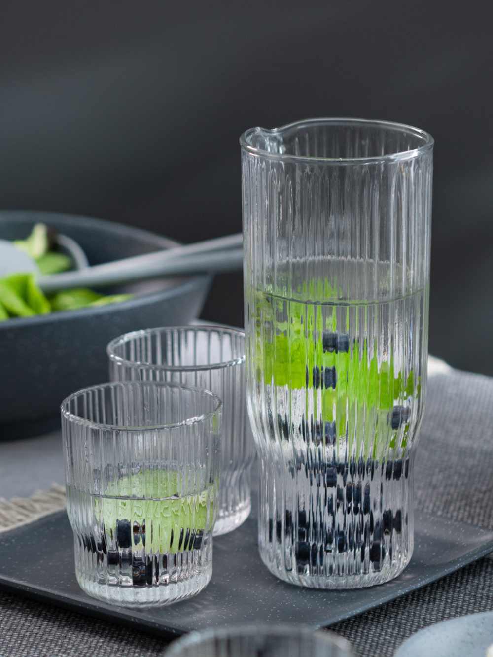 Ribbed tumbler - FOX HOME CA STORE