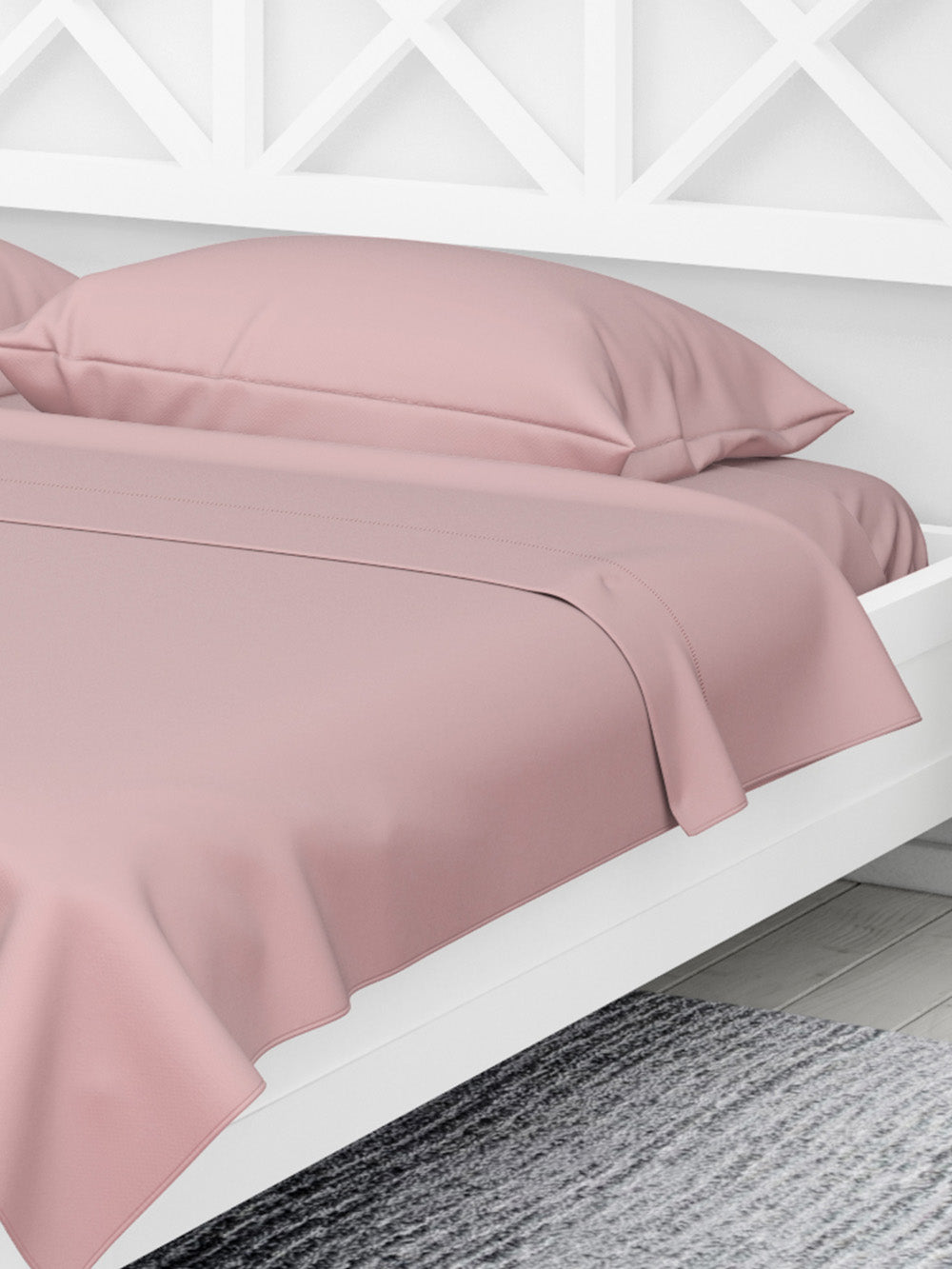 Sateen Solid Flat Sheet - FOX HOME CA STORE