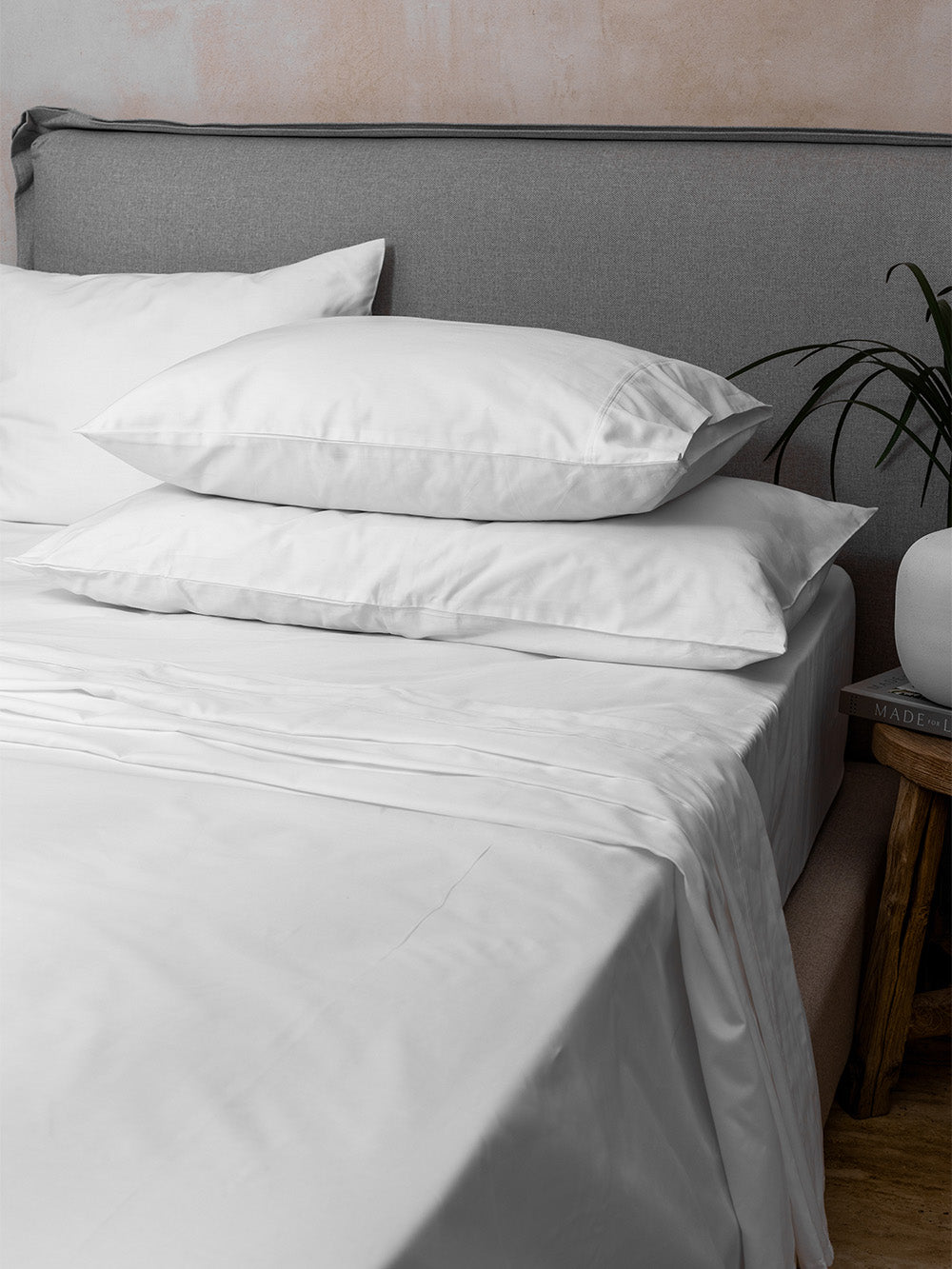 Satin Solid Sheet Set - FOX HOME CA STORE