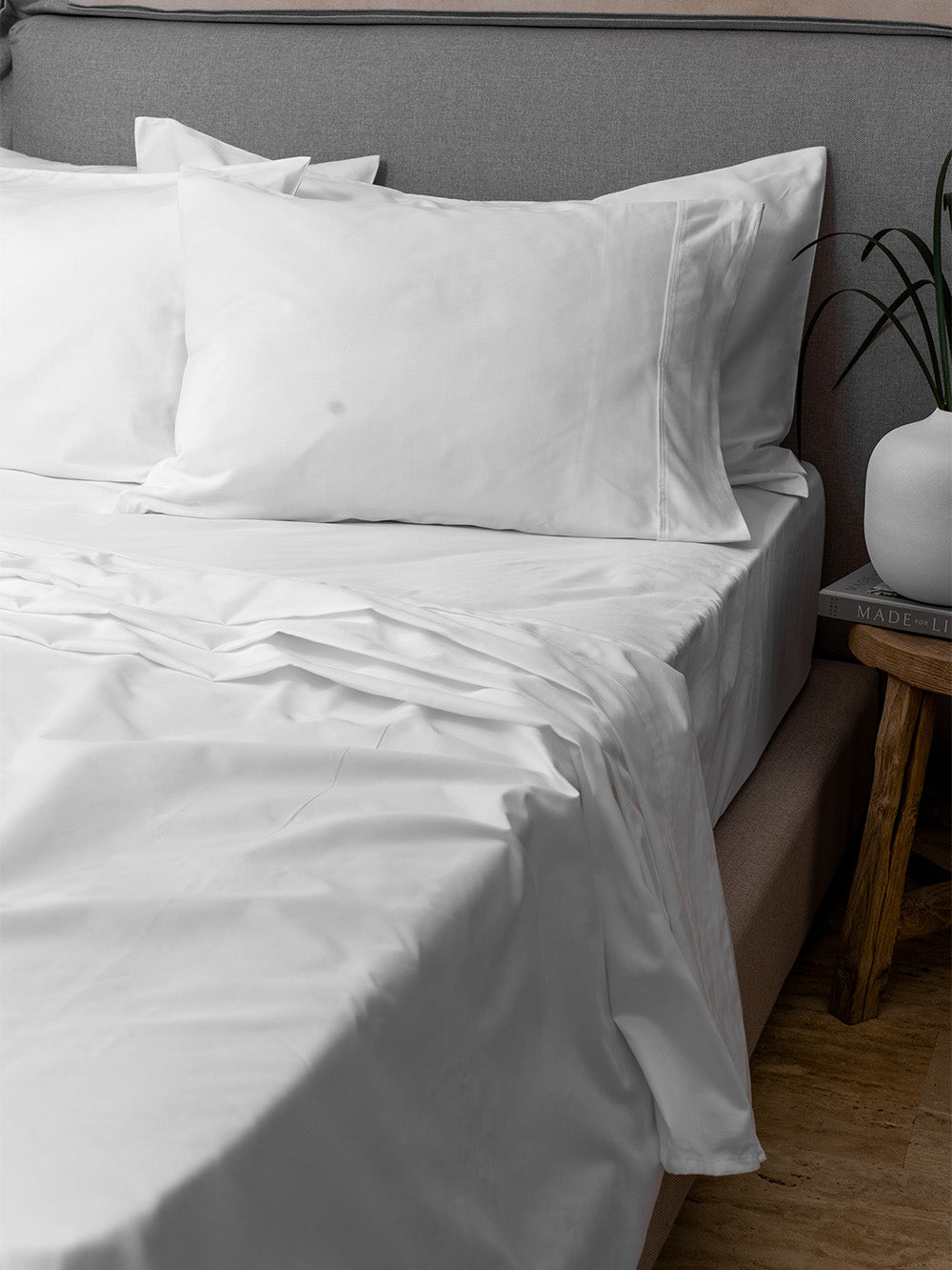 Satin Solid Sheet Set - FOX HOME CA STORE
