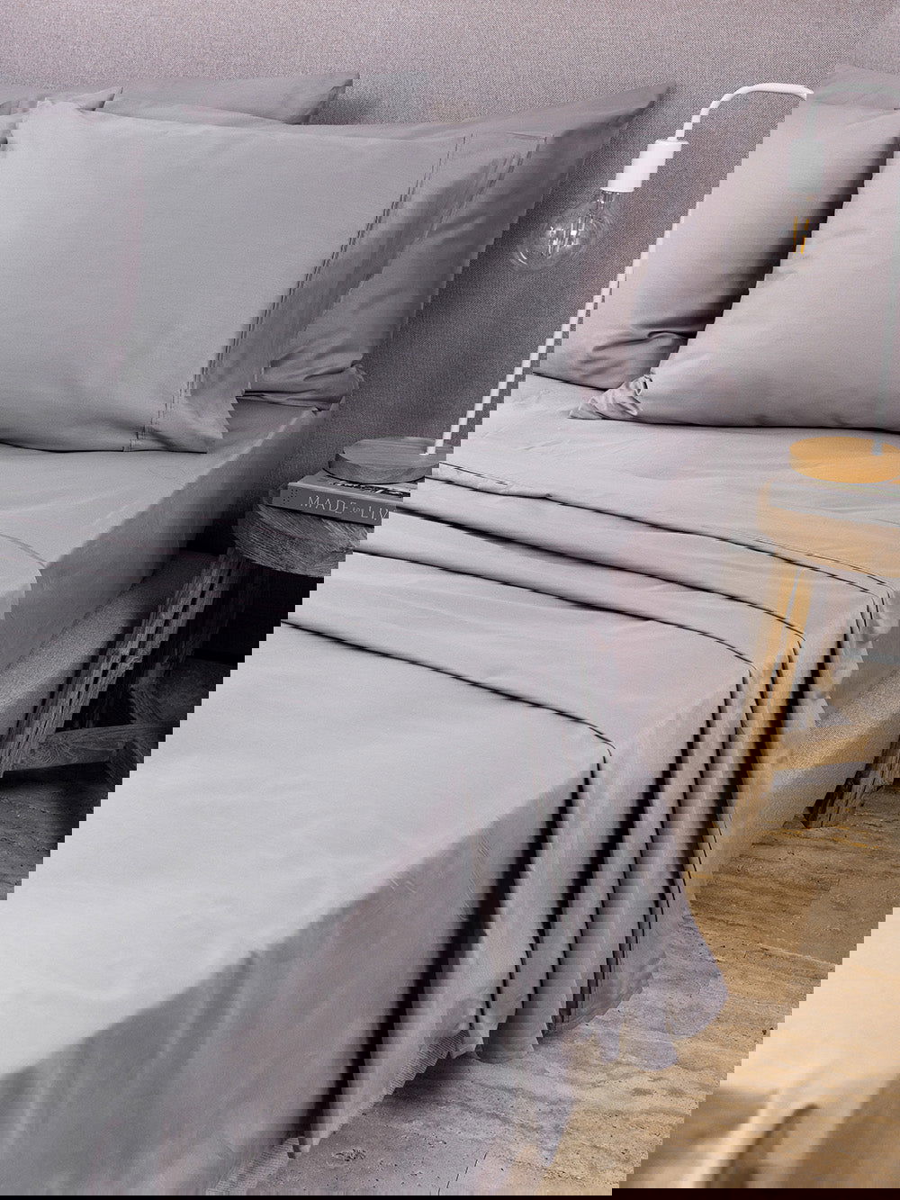 Satin Solid Sheet Set - FOX HOME CA STORE