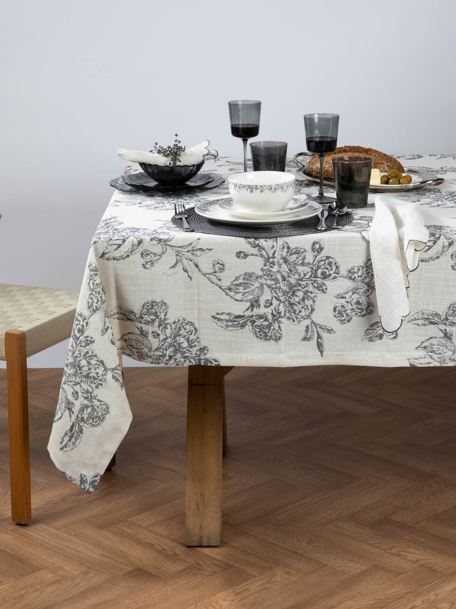 Toile Drinking Glass - FOX HOME CA STORE