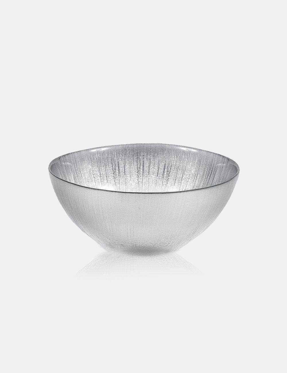 SILVER REXY Glass Soup Bowl