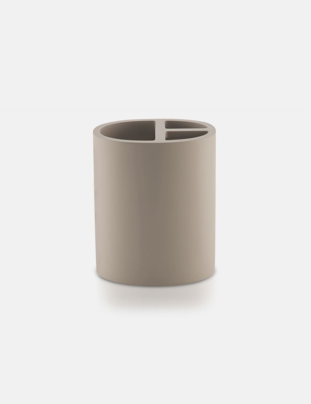 Poly toothbrush holder