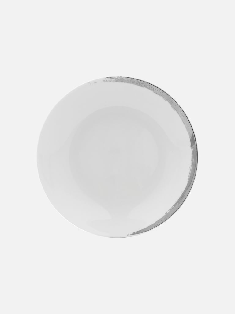 8.3 10pk Porcelain Round Catering Coupe Salad Plates White