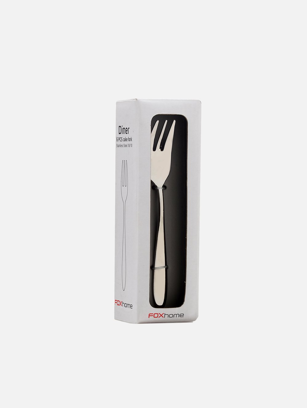 Diner 6 piece Cake forks set - FOX HOME CA STORE