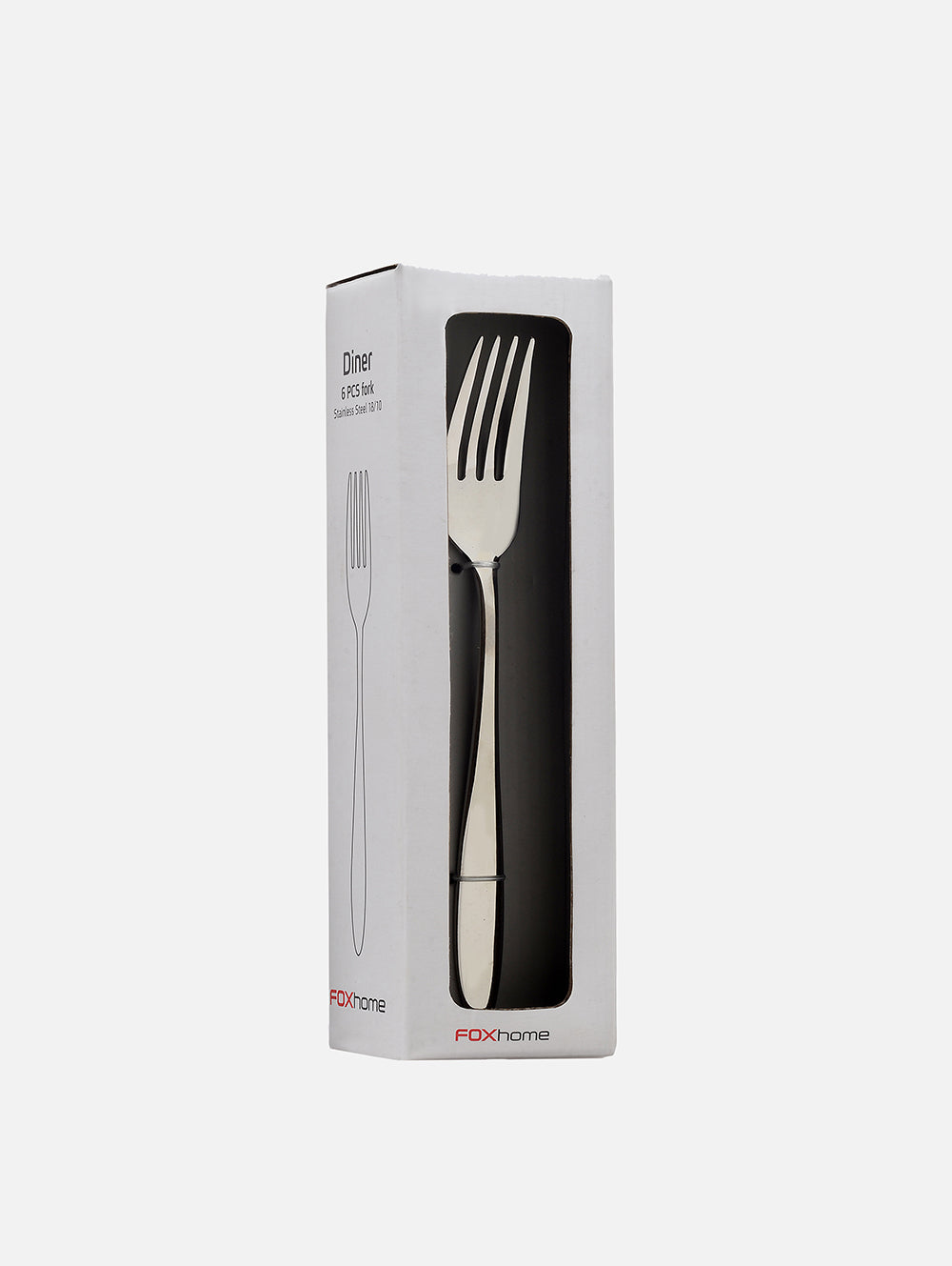 Diner 6 piece forks set - FOX HOME CA STORE