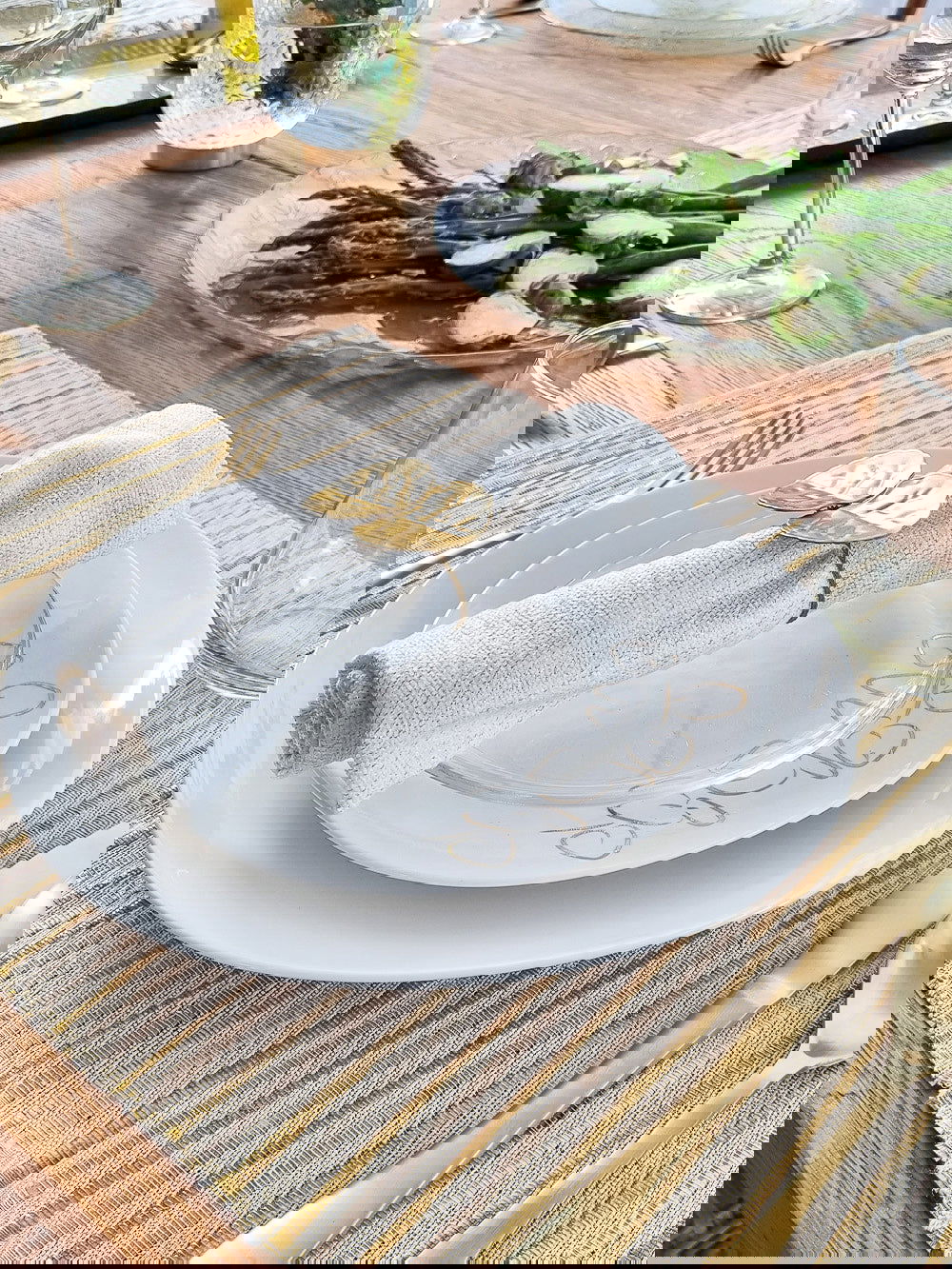 Eucalyptus placemat - FOX HOME CA STORE